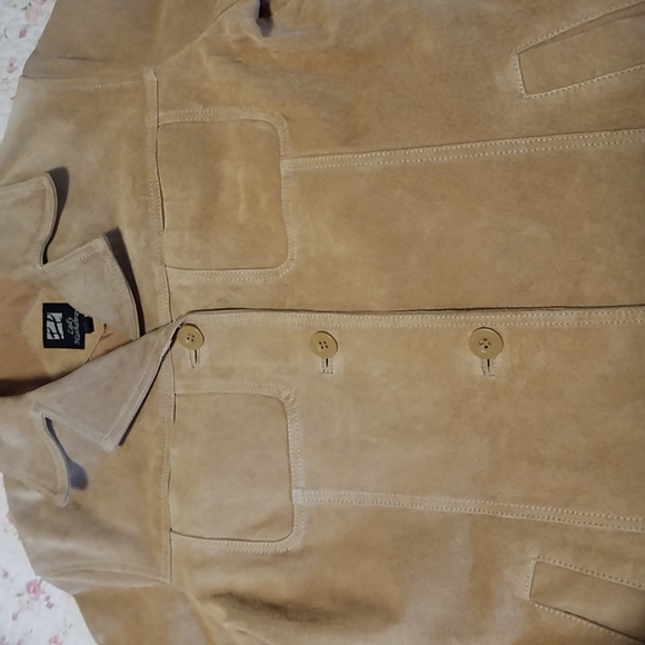 Tan Suede Jacket - Picture 2 of 7